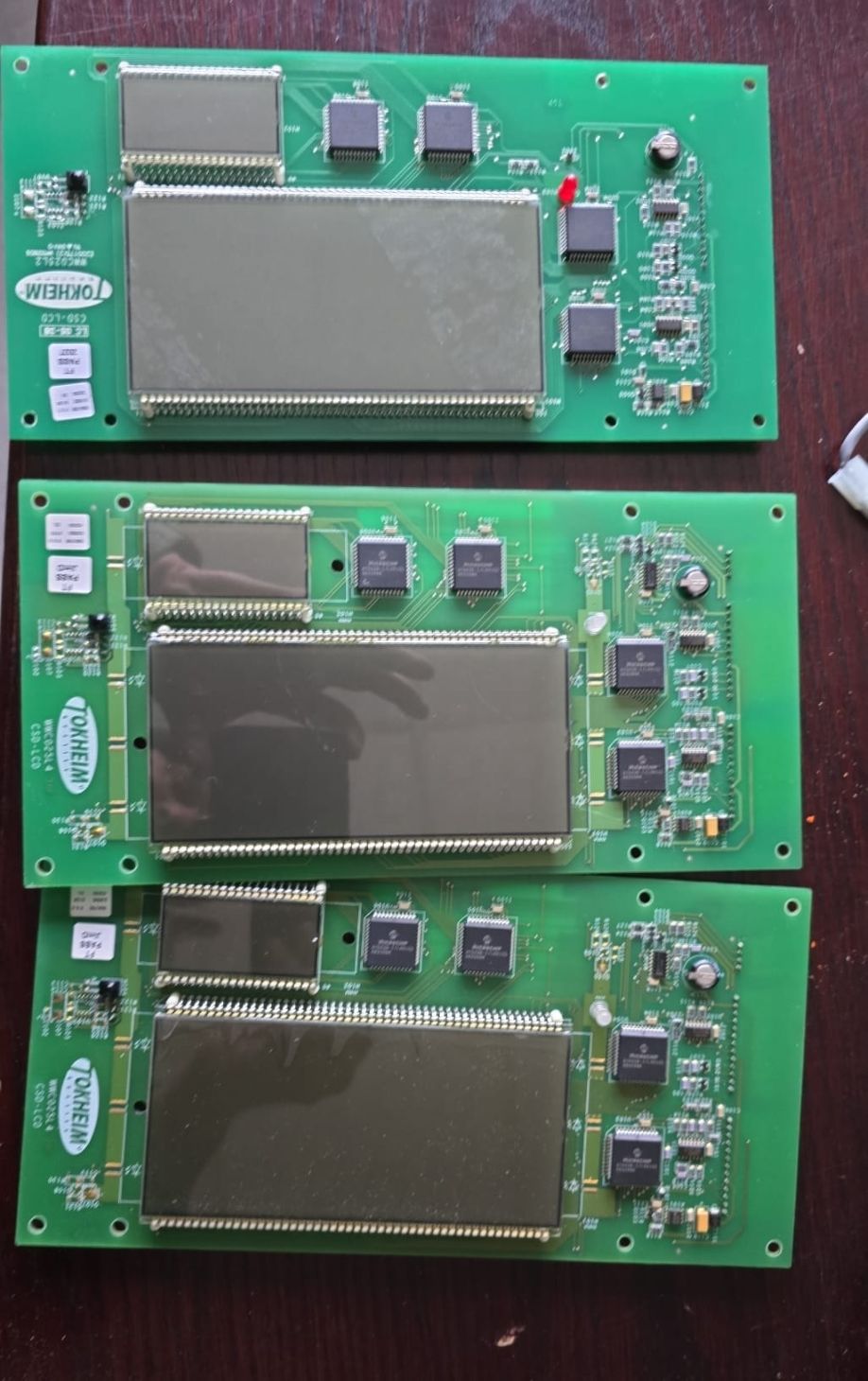 Tokheim WWC LCD display