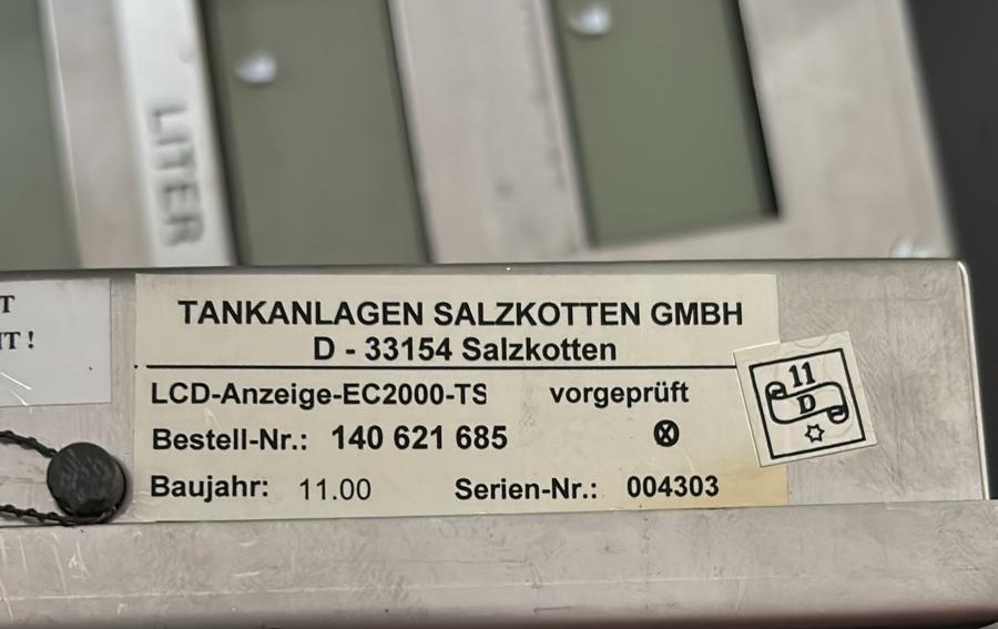 Displays Gilbarco EC2000