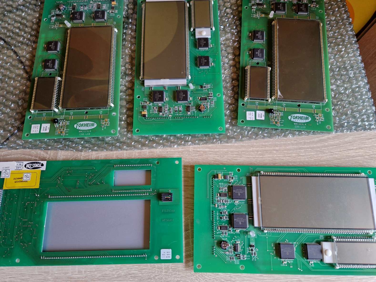 Tokheim WWC LCD display